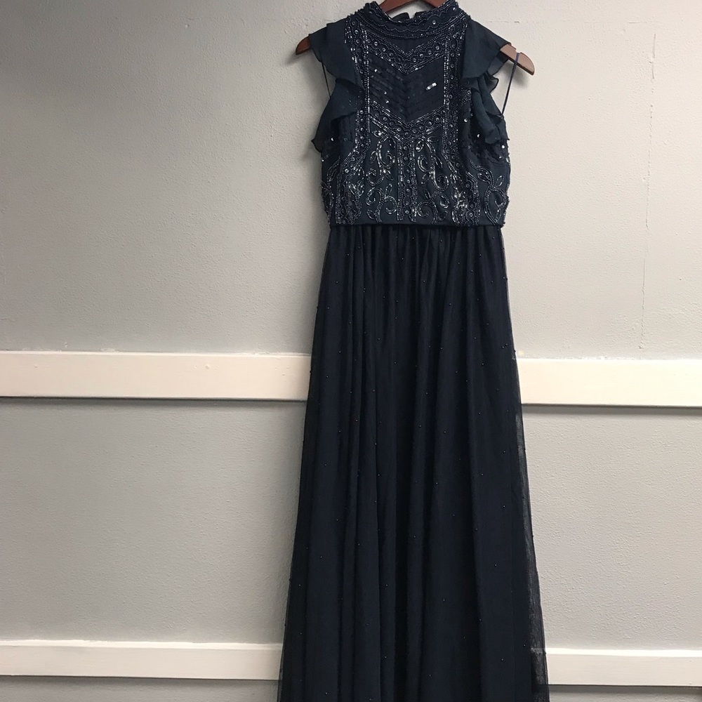 Navy blue dress